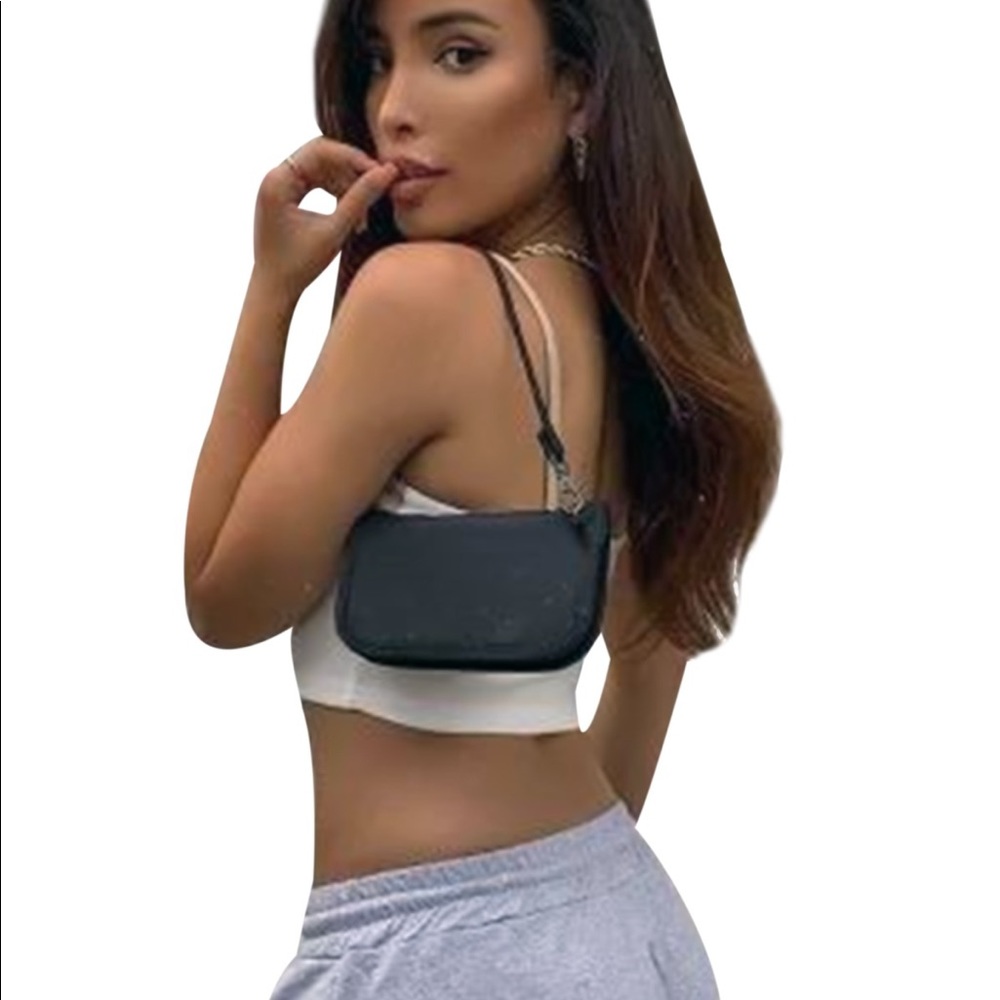 Crop Top White Nude